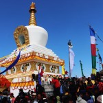 शैलुङ बोधिचैत्य छ्योर्तेन उद्घाटन