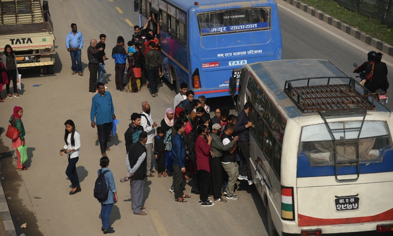 असोज १ गतेबाट समन्वयमा सार्वजनिक यातायात सञ्चालन हुने