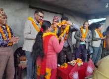 राप्रपा परित्याग गरी दर्जनभन्दा बढी एमाले प्रवेश