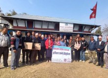 स्वास्थ्यकर्मीका लागि ३ दिने तालिम सम्पन्न
