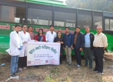 मेलुङ गाउँपालिकाद्धारा माटो परिक्षण सम्पन्न 