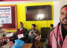 नेपाल प्रेस यूनियन दोलखाको अध्यक्षमा सुजन काफ्ले