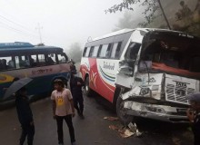  बोच दुर्घटनमा २२ घाईते