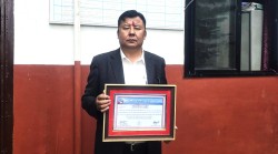 १० औं जिल्ला सभामा मेलुङ गाउँपालिका सम्मानित