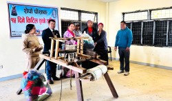 झ्याँकुमा १५ दिने किटिल बुन्ने तालिम सुरु