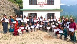 दुग्ध उत्पादन बढाउन र जैविक खेती प्रवद्र्धन गर्न झ्याँकुका किसानलाई तालिम