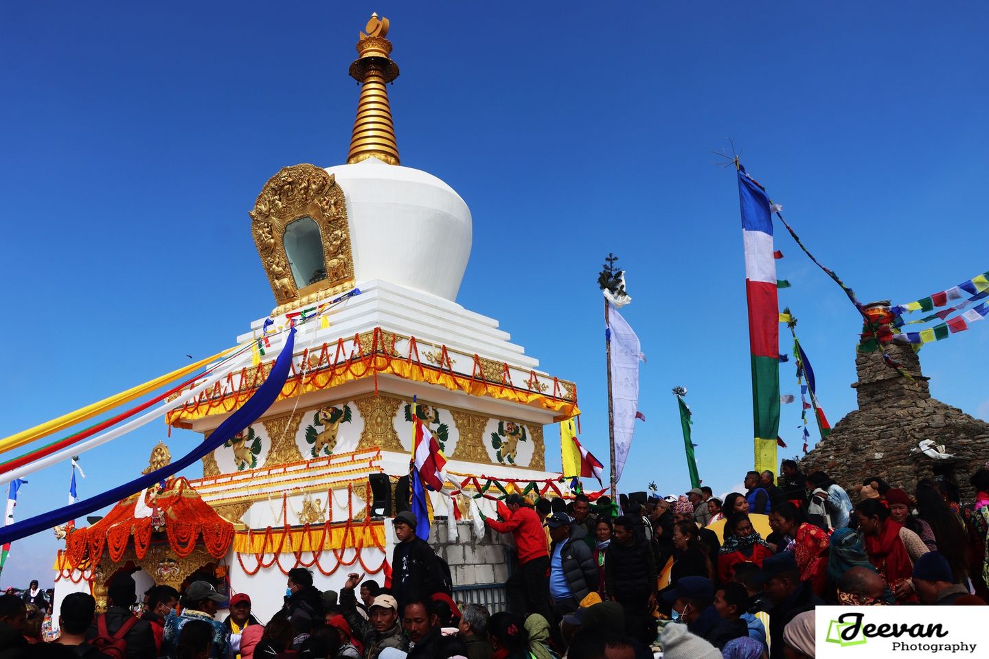 शैलुङ बोधिचैत्य छ्योर्तेन उद्घाटन