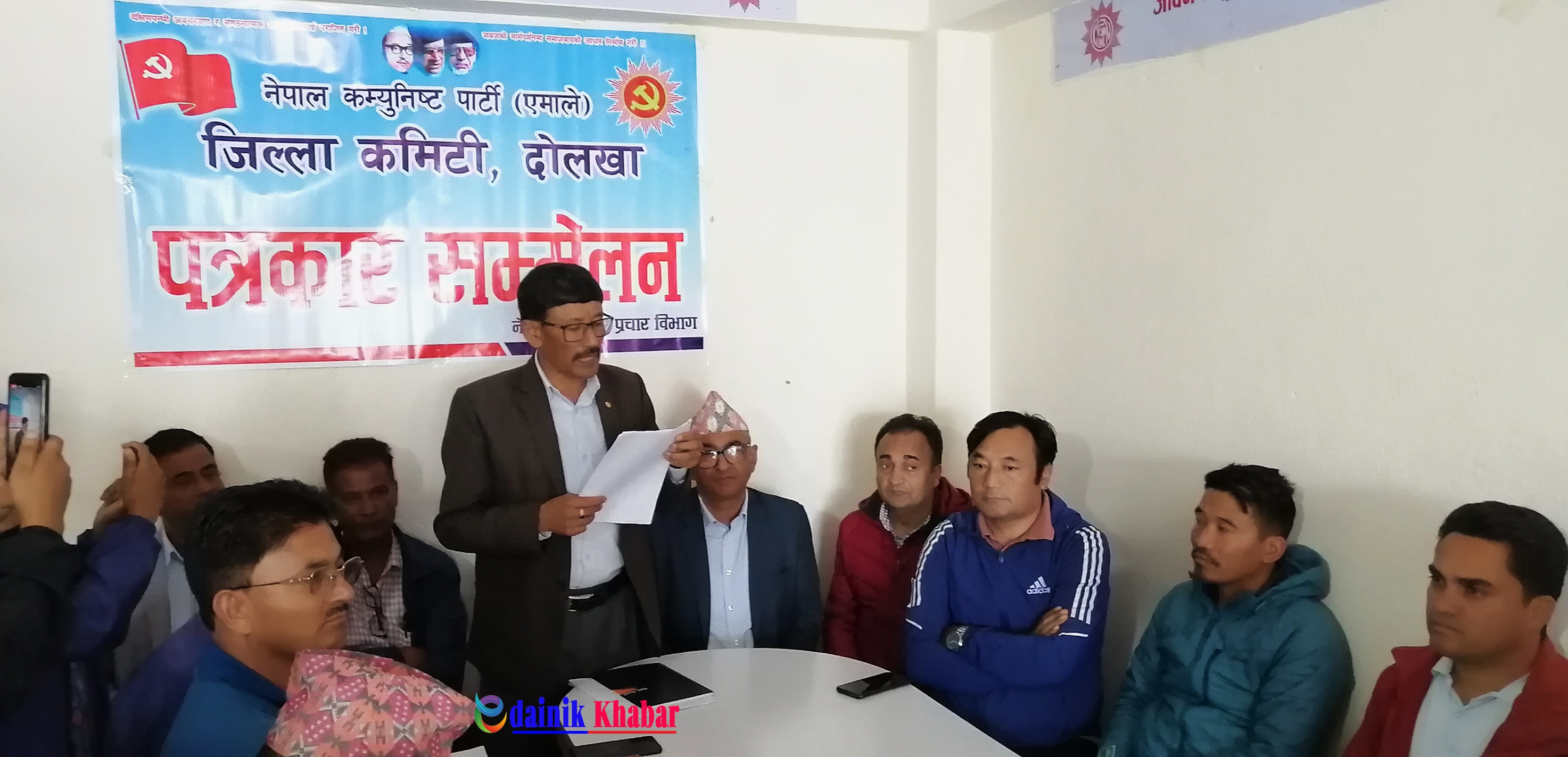 एमाले दोलखाको अधिवेशन माघमा