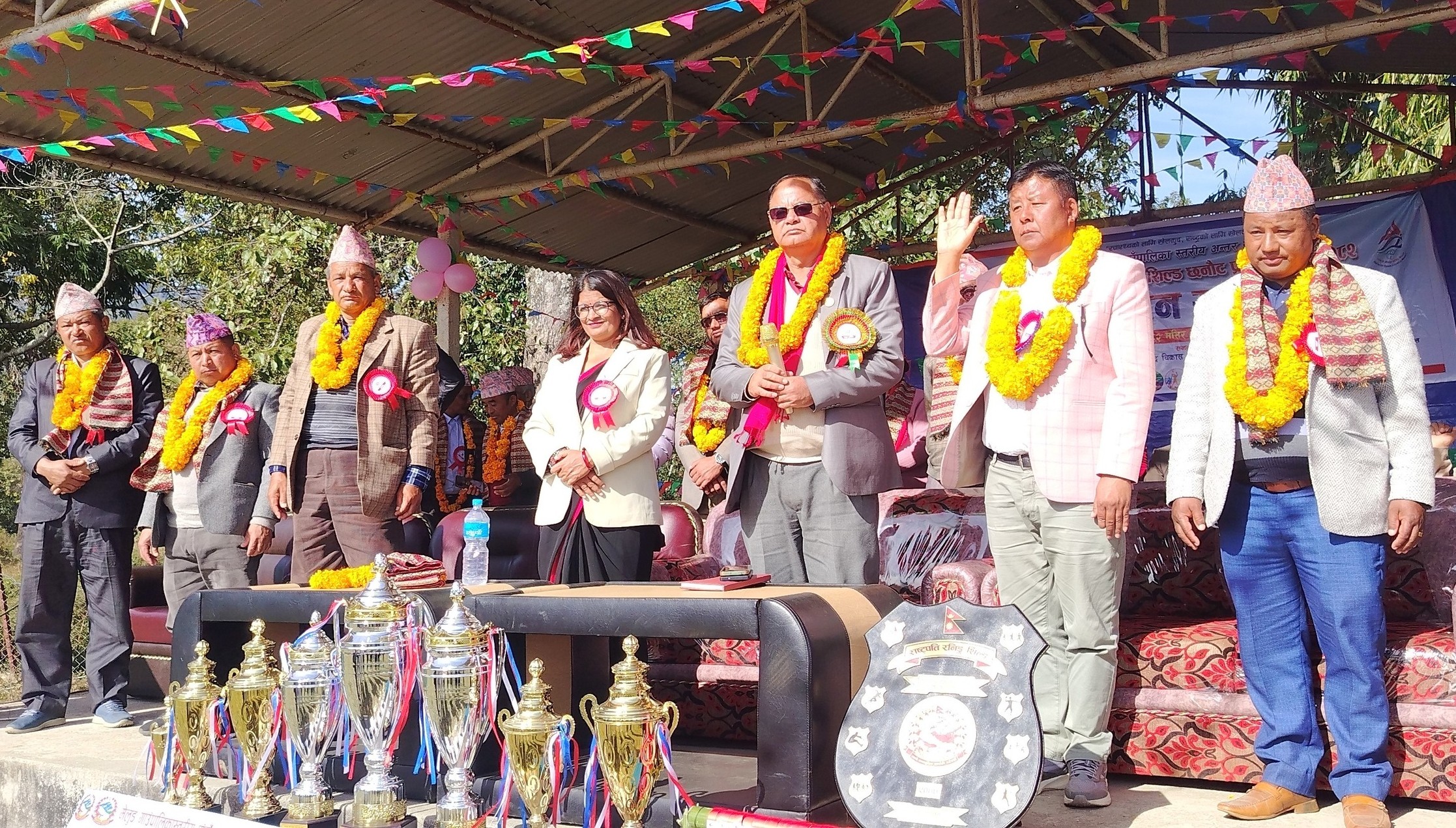 मेलुङमा पाँचौ राष्ट्रपति रनिङ शिल्ड प्रतियोगिता सुरु 