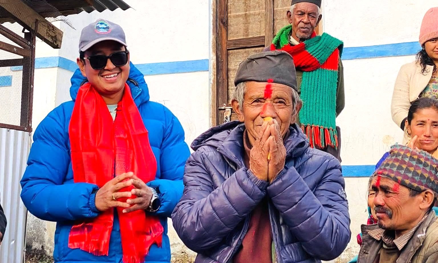 ८४ वर्षीय बाख्रापालक कैया थामी सम्मानित