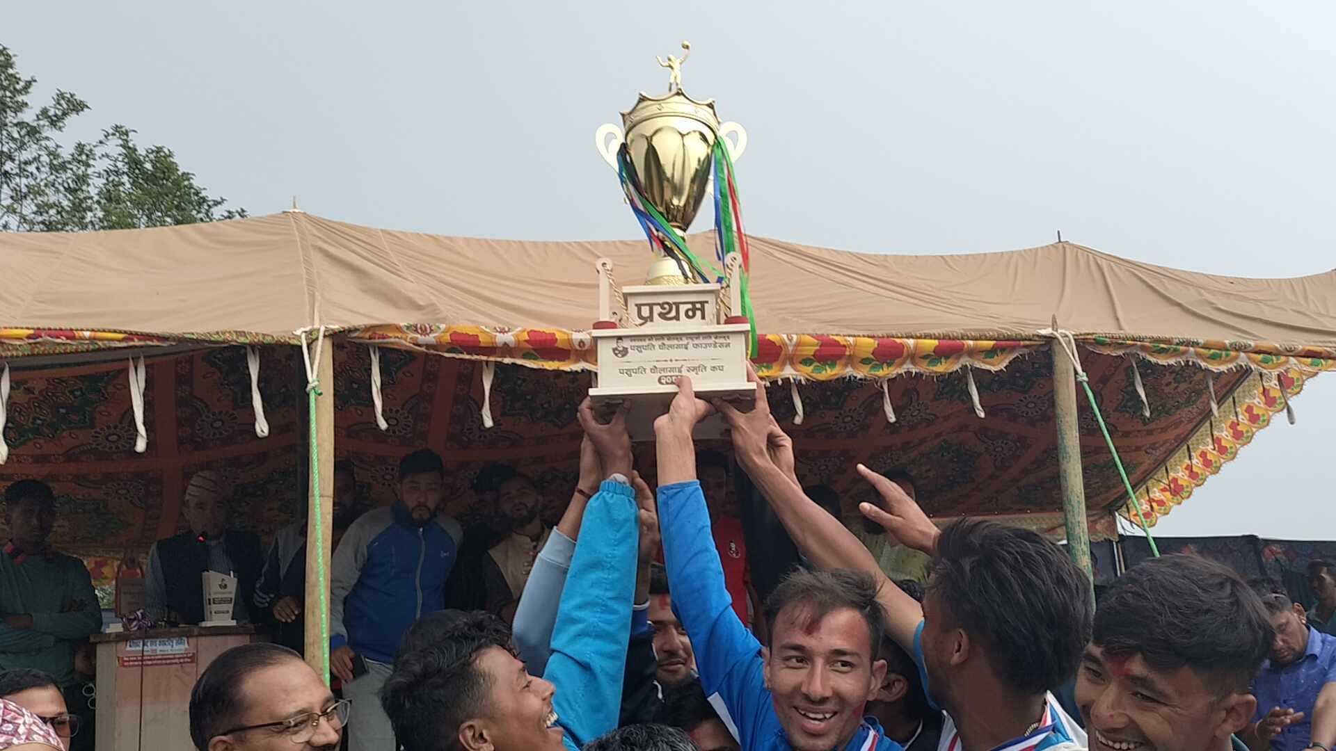 पशुपति चौलागाई स्मृति कपको उपाधि कालिञ्चोकलाई 