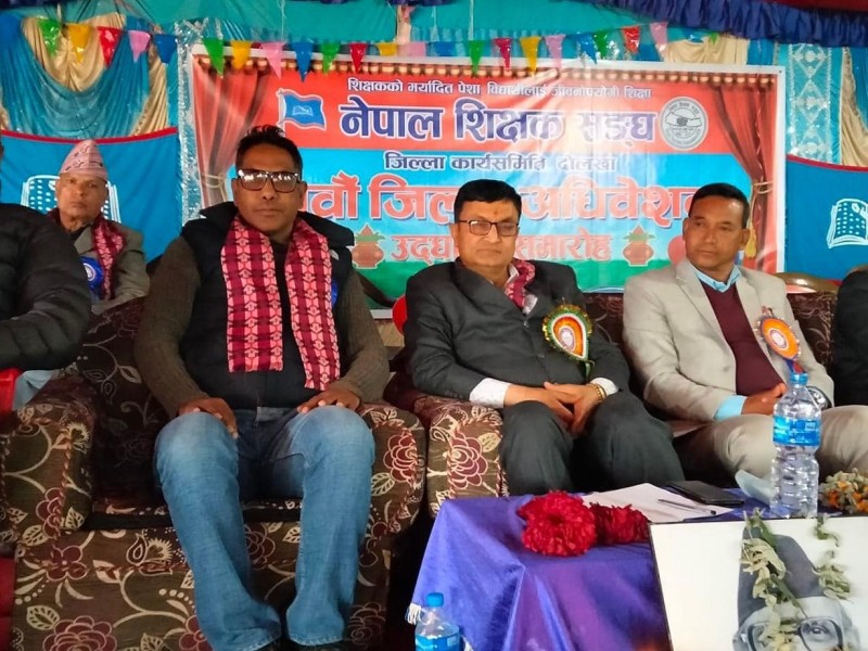 शिक्षक संघको अध्यक्षमा पुनः गोविन्द मानन्धर