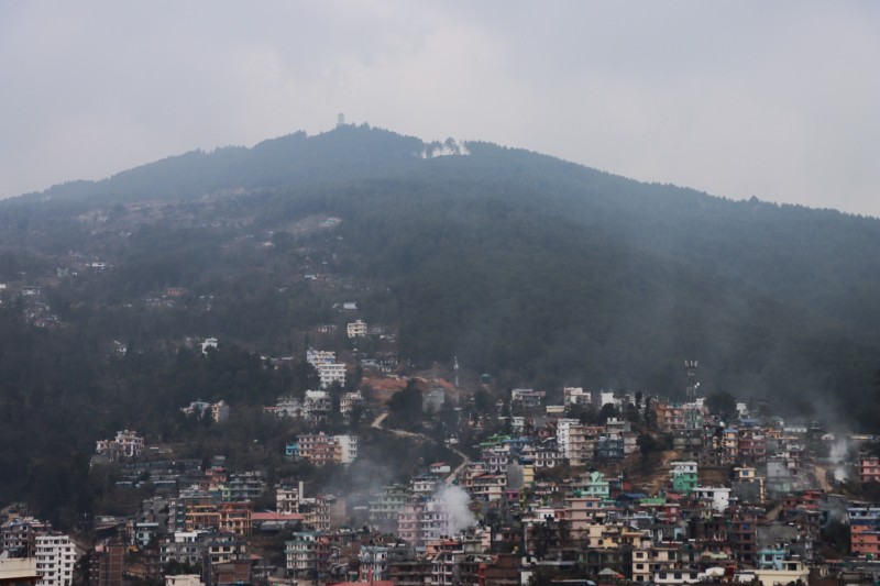 आज दिनभर दोलखाको मौसम धुम्म