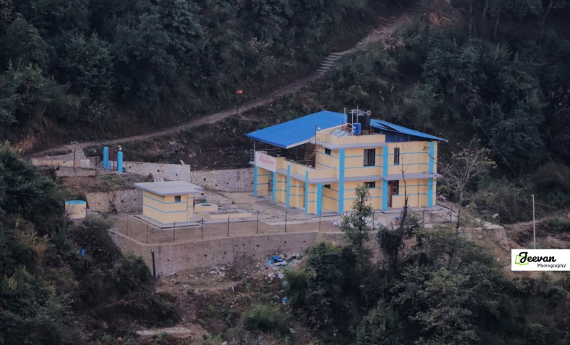 सिमीगाउँमा निर्मित स्वास्थ्य चौकी आज भवन उद्घाटन