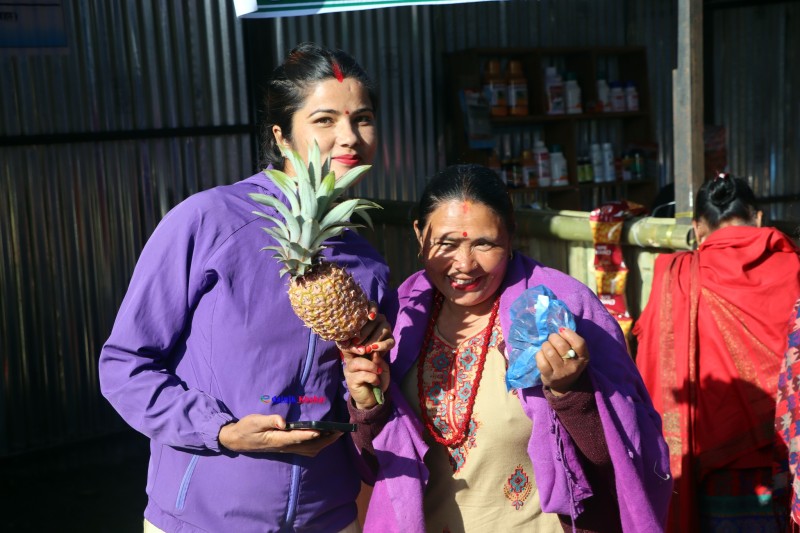 महिनामा दुई पटक मिलडाँडा सुनखानीमा हाटबजार 