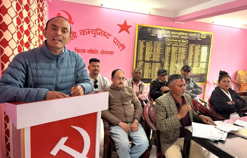 आश गर्दागर्दै हारियो: विशाल खड्का