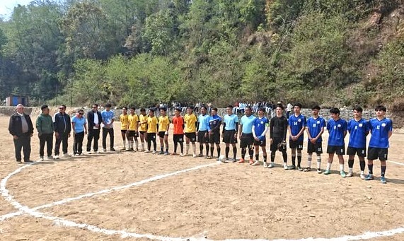 गौरीशंकरमा वडा स्तरीय फुटबलको उपाधि चंखुलाई