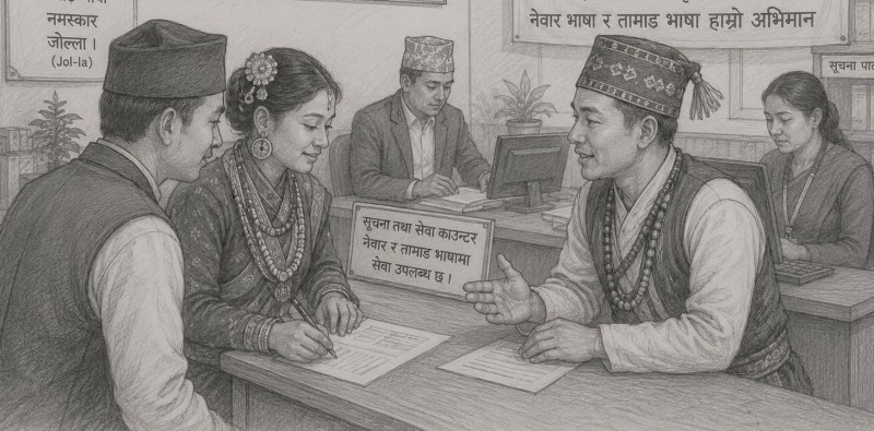 तेस्रो भाषा दिवसको अवसरमा आज सार्वजनिक विदा